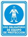 GS-517 SEÑALAMIENTO DE USO OBLIGATORIO DE EQUIPO DE PROTECCION